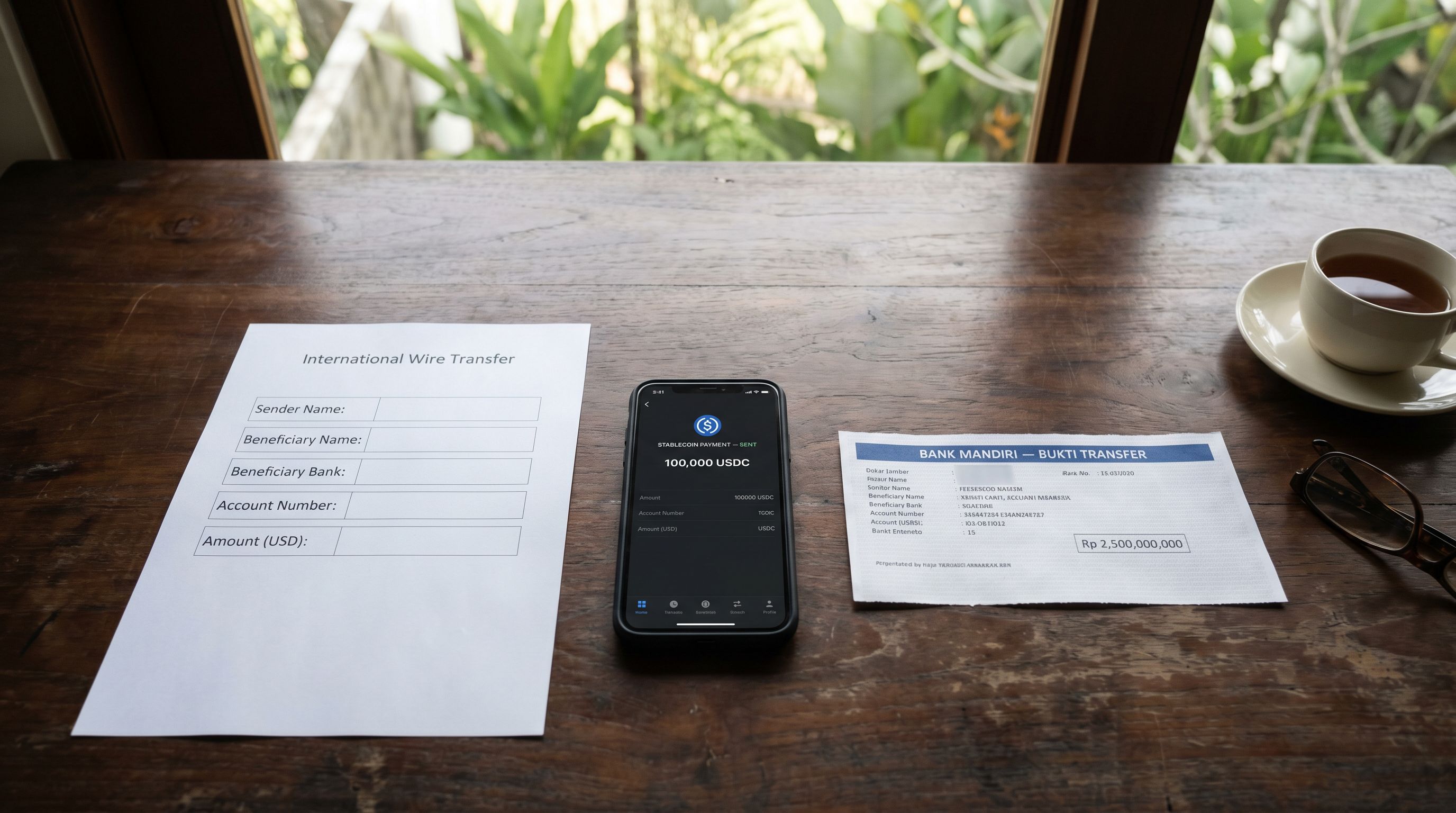 Paying for Bali Property in USDT, Crypto, or International Wire (2026)
