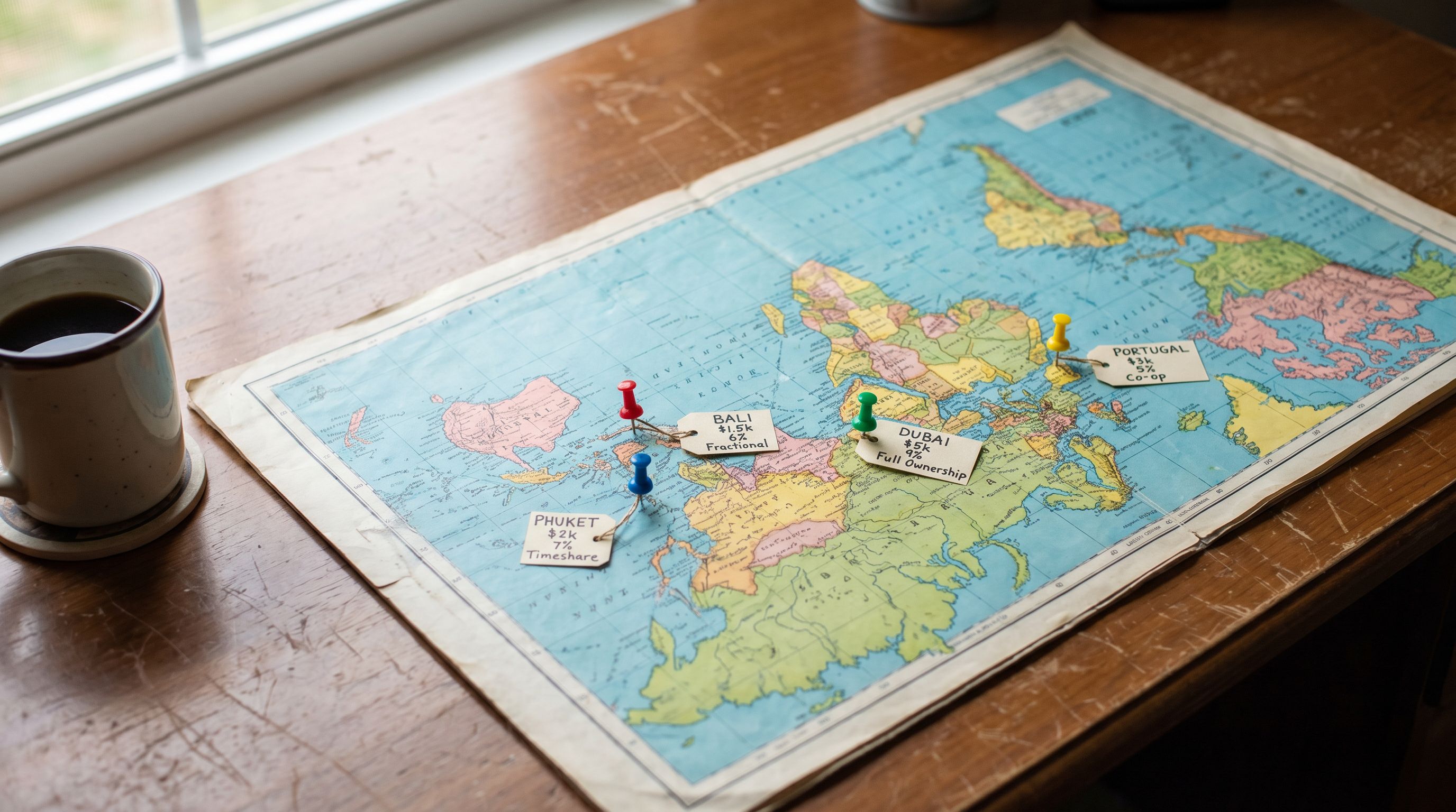 Bali vs Phuket vs Dubai vs Portugal: Property Investment Compared (2026)